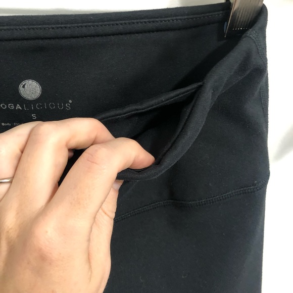 Black High Waisted Yogalicious Leggings - Picture 4 of 13